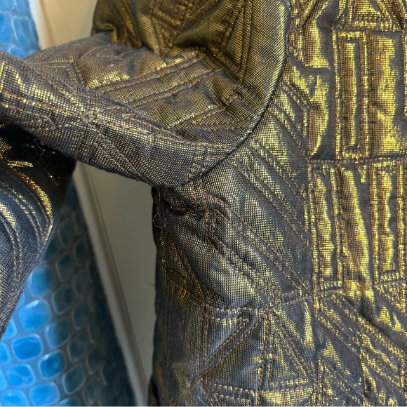 Leon & Harper Viseur bronze quilted jacket - Picture 3 of 8